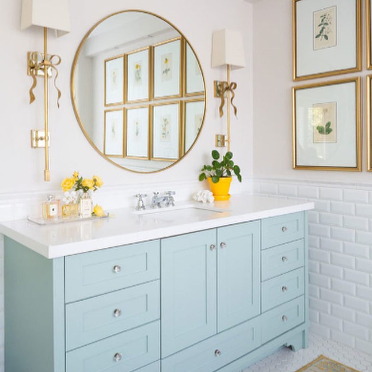 10 Blue Vanity Bathroom Ideas You'll Love