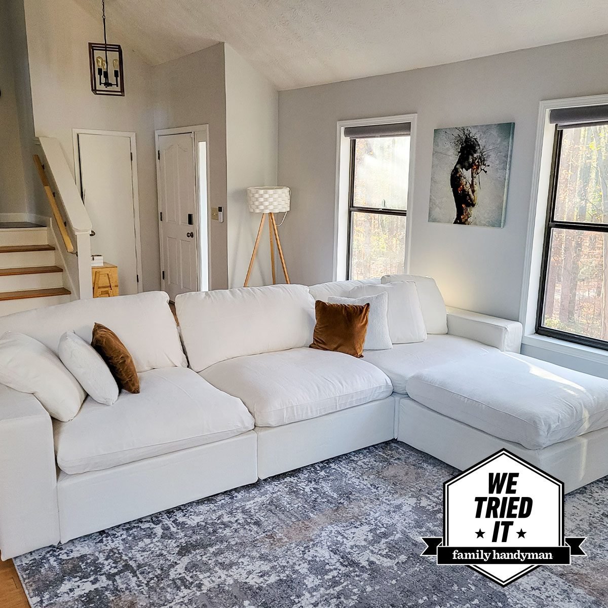 Is the 7th Avenue Sectional The Best Cloud Couch Dupe? The 7th Avenue Couch Review