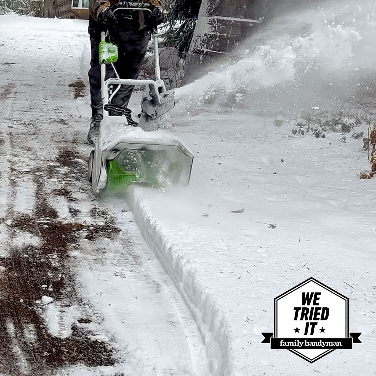 I Tried the Greenworks Cordless Snow Blower and It Made a Winter Chore Enjoyable
