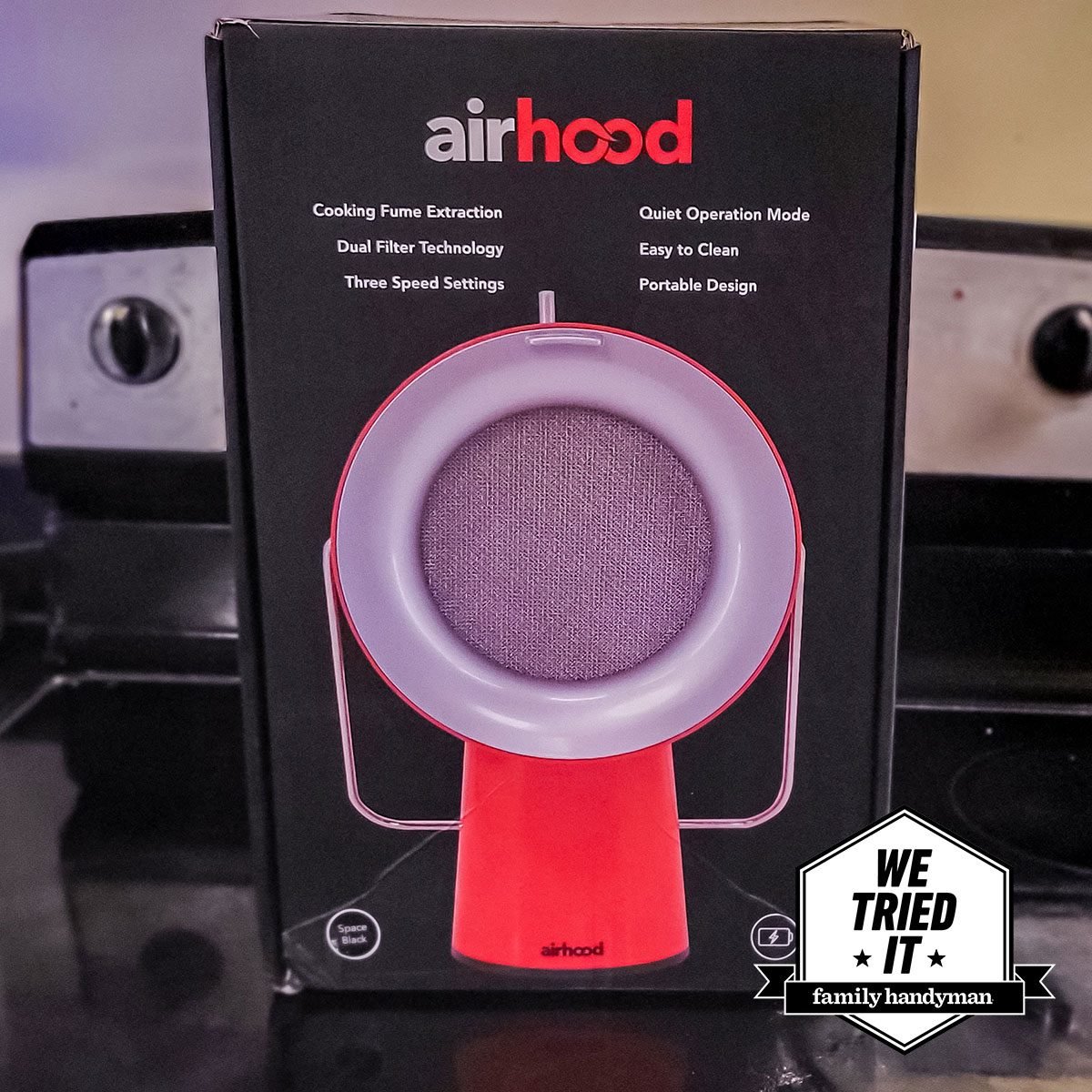 AirHood Portable Kitchen Air Cleaner Review 2024 | Family Handyman