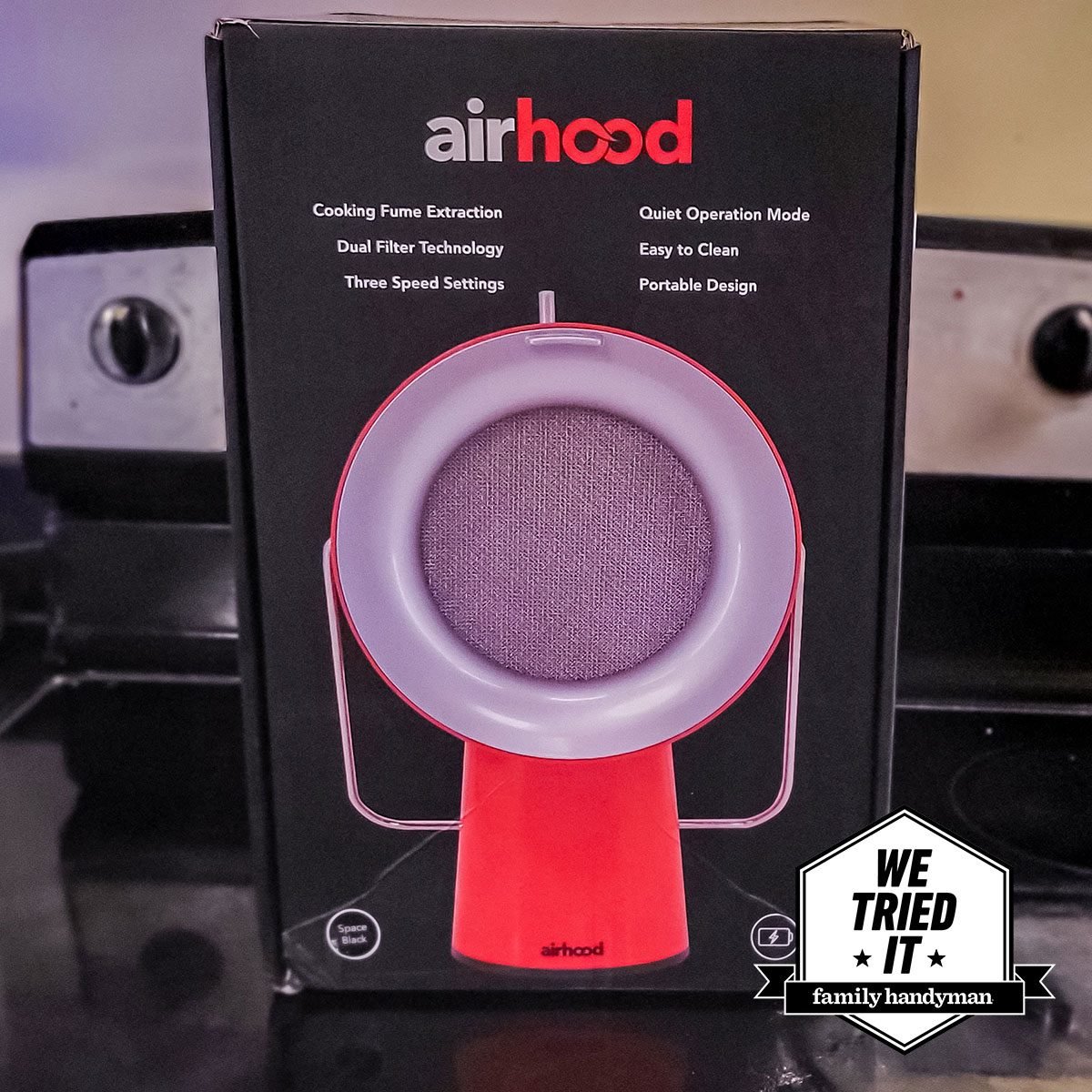 I Tried the AirHood Portable Kitchen Air Cleaner and It's Life Changing