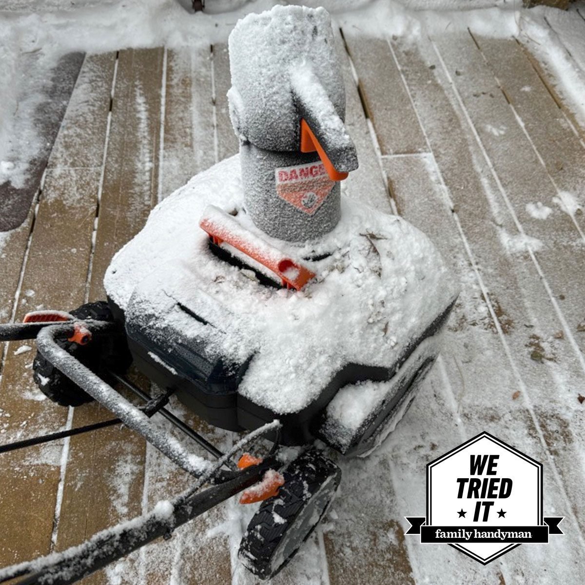We Tested This Worx Snow Blower, a Cordless Model That Makes Snow Removable—Dare We Say—Enjoyable