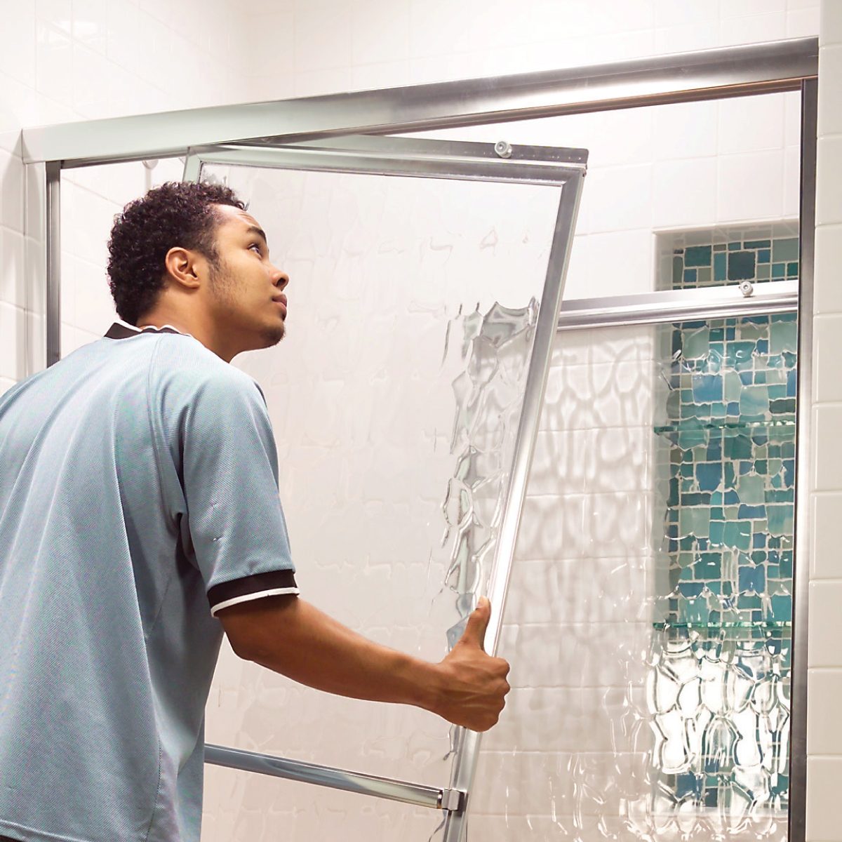 How To Adjust a Sliding Shower Door When It's Dragging