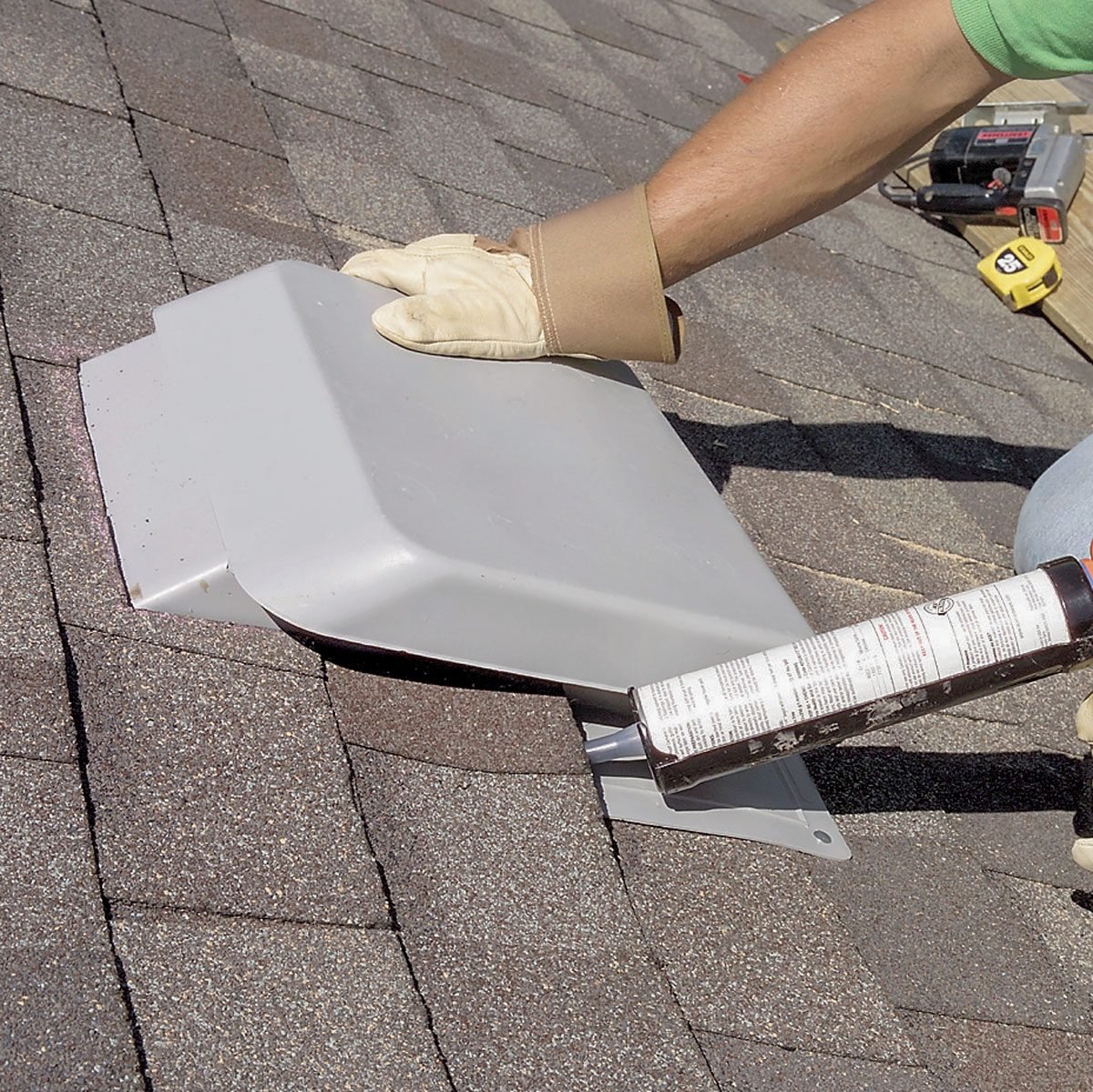 How To Install a Bathroom Roof Vent