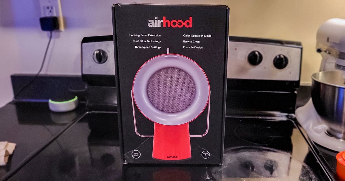 AirHood Portable Kitchen Air Cleaner Review 2024 | Family Handyman