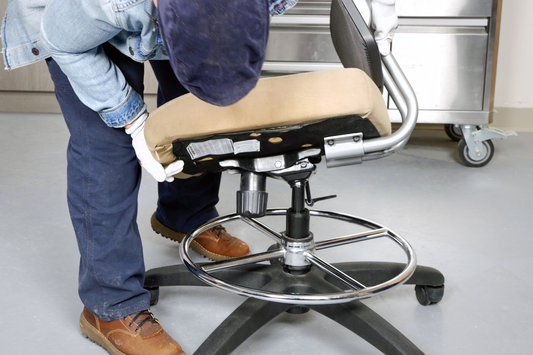 How To Fix a Sinking Office Chair