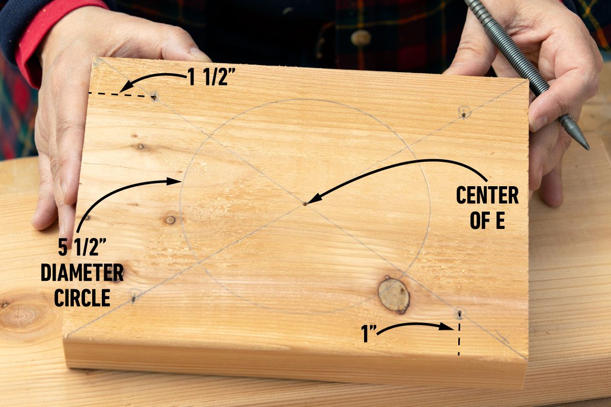 Layout Threaded Rod Location