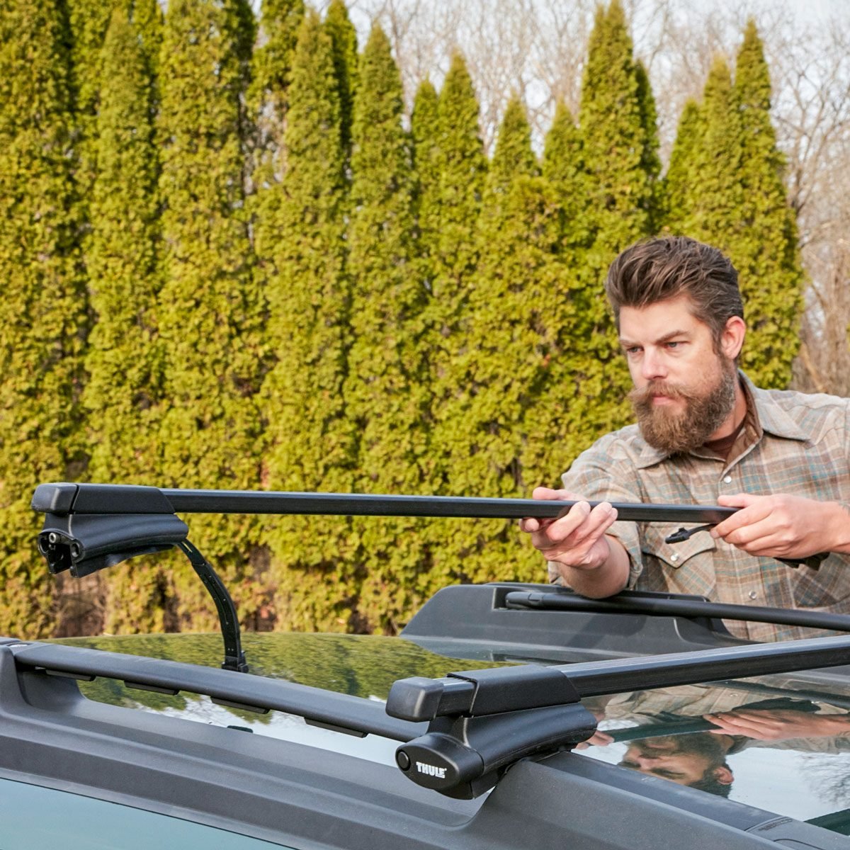 Installing a Removable Roof Rack