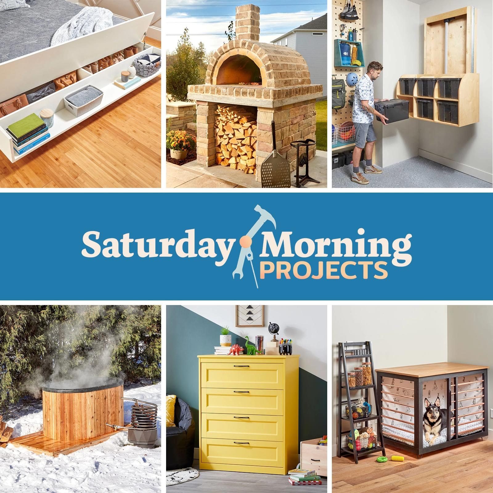 Here Are All The Quick, Easy DIY Projects Featured on “Saturday Morning Projects”