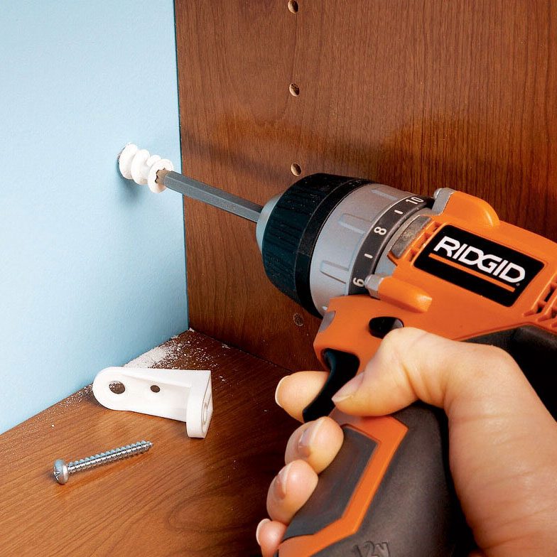 installing drywall anchors with a drill