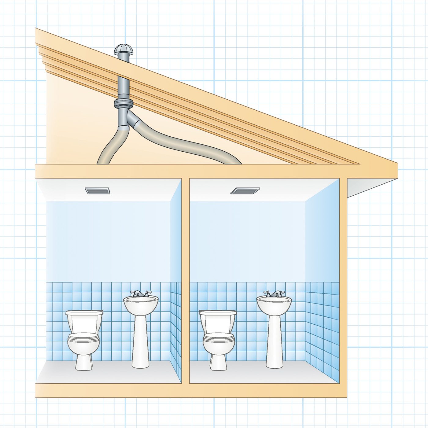 illustration of exhaust fan