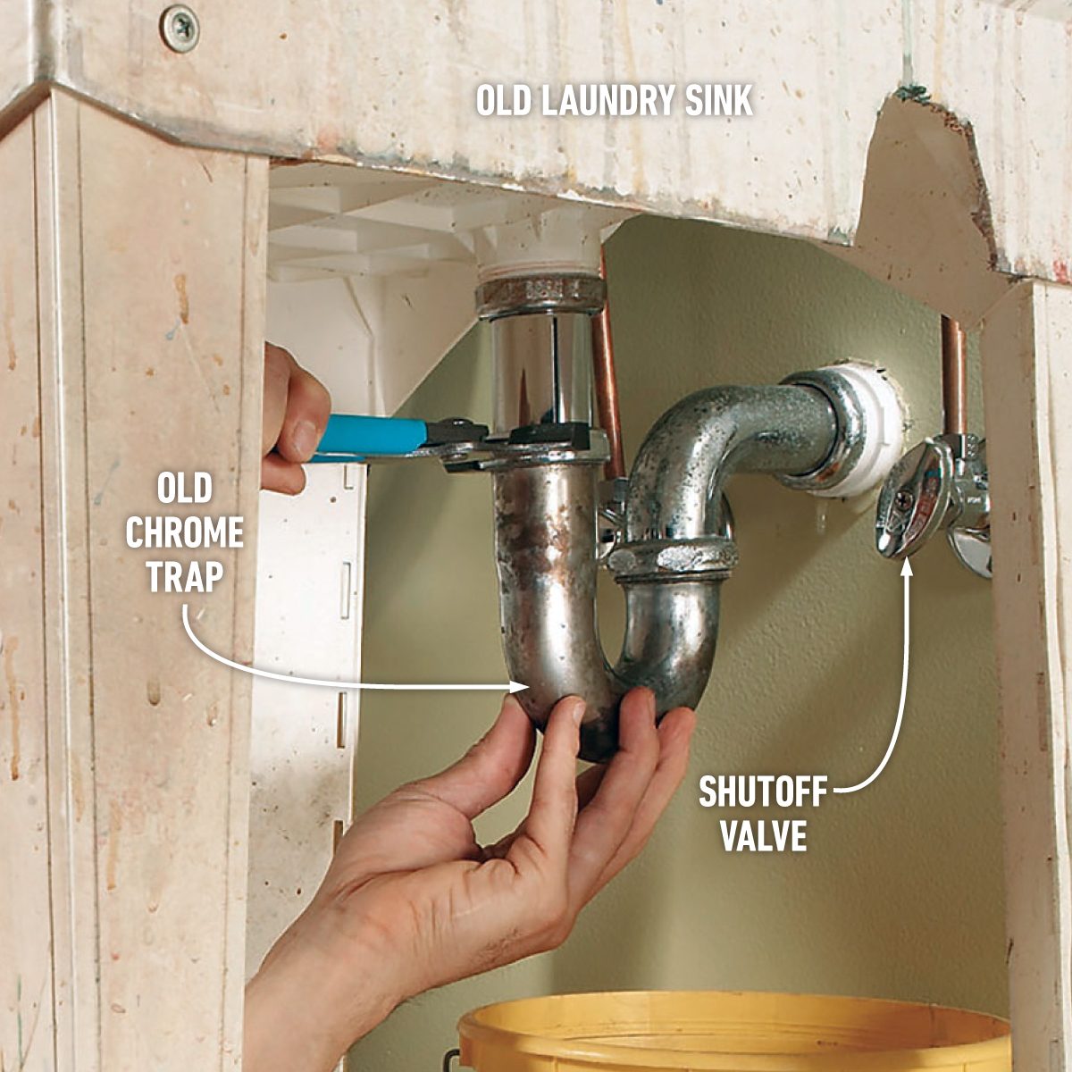 How To Replace A Utility Sink