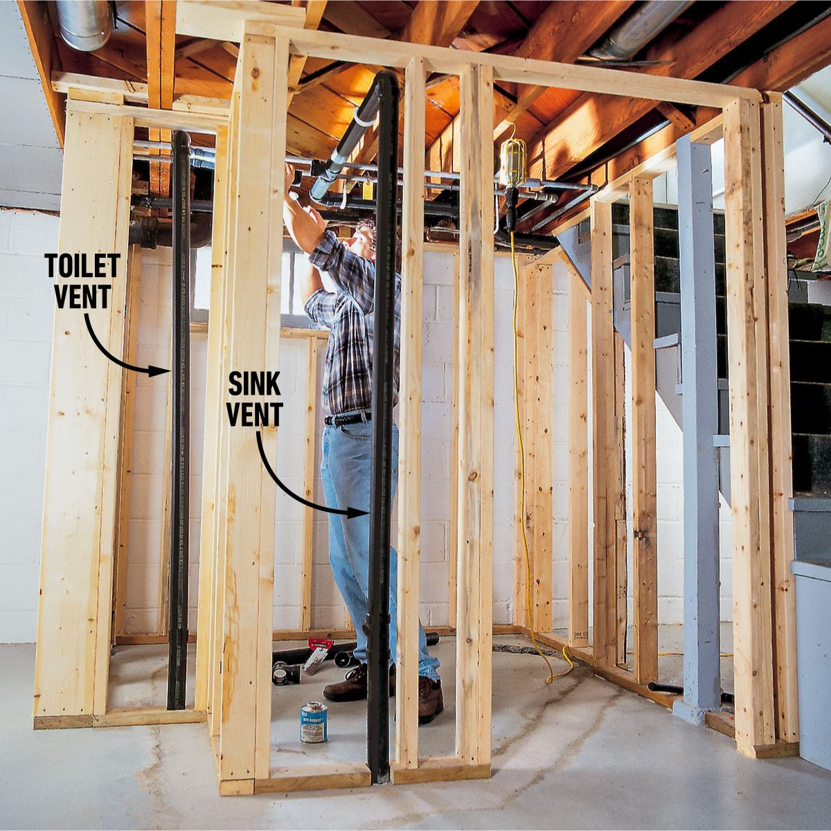 How To Plumb A Basement Bathroom 