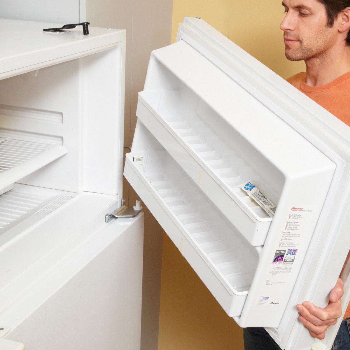 How to Reverse a Refrigerator Door