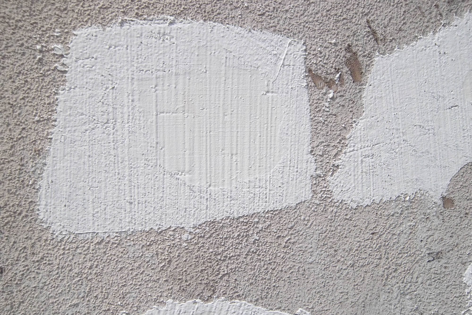 Patched Stucco Wall