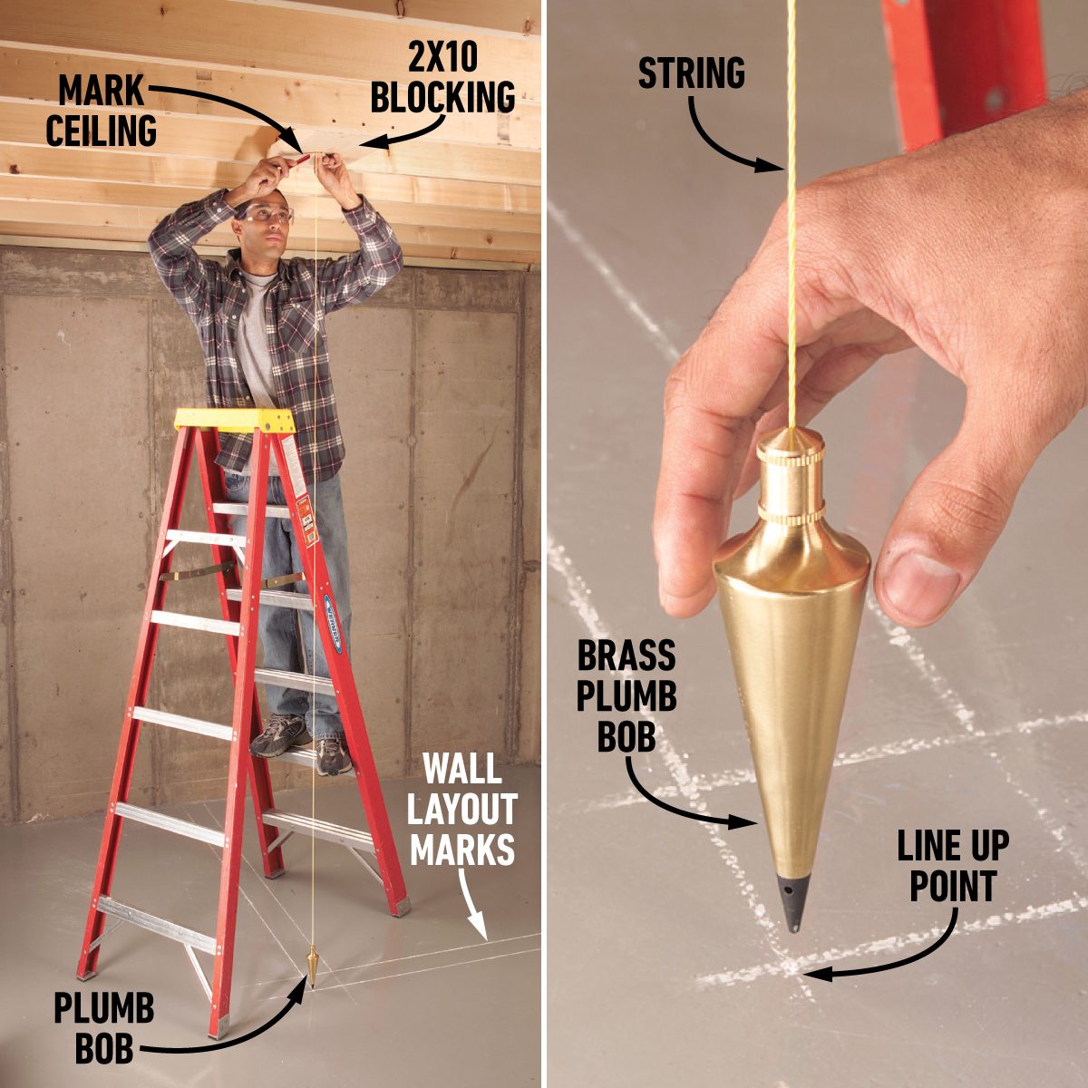 14 Essential Tips for Using Levels and Plumb Bobs | Family Handyman