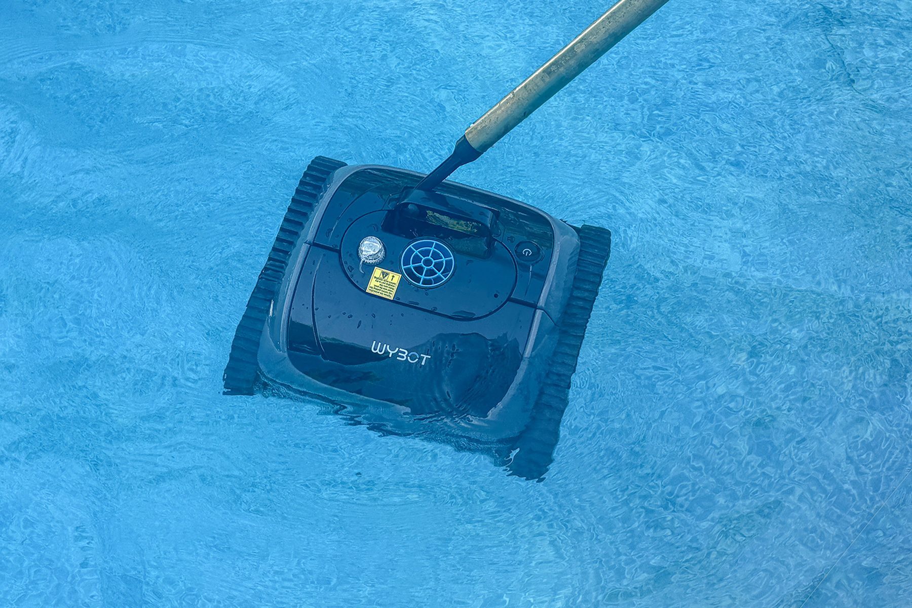 Wybot C1 Robotic Pool Cleaner under water