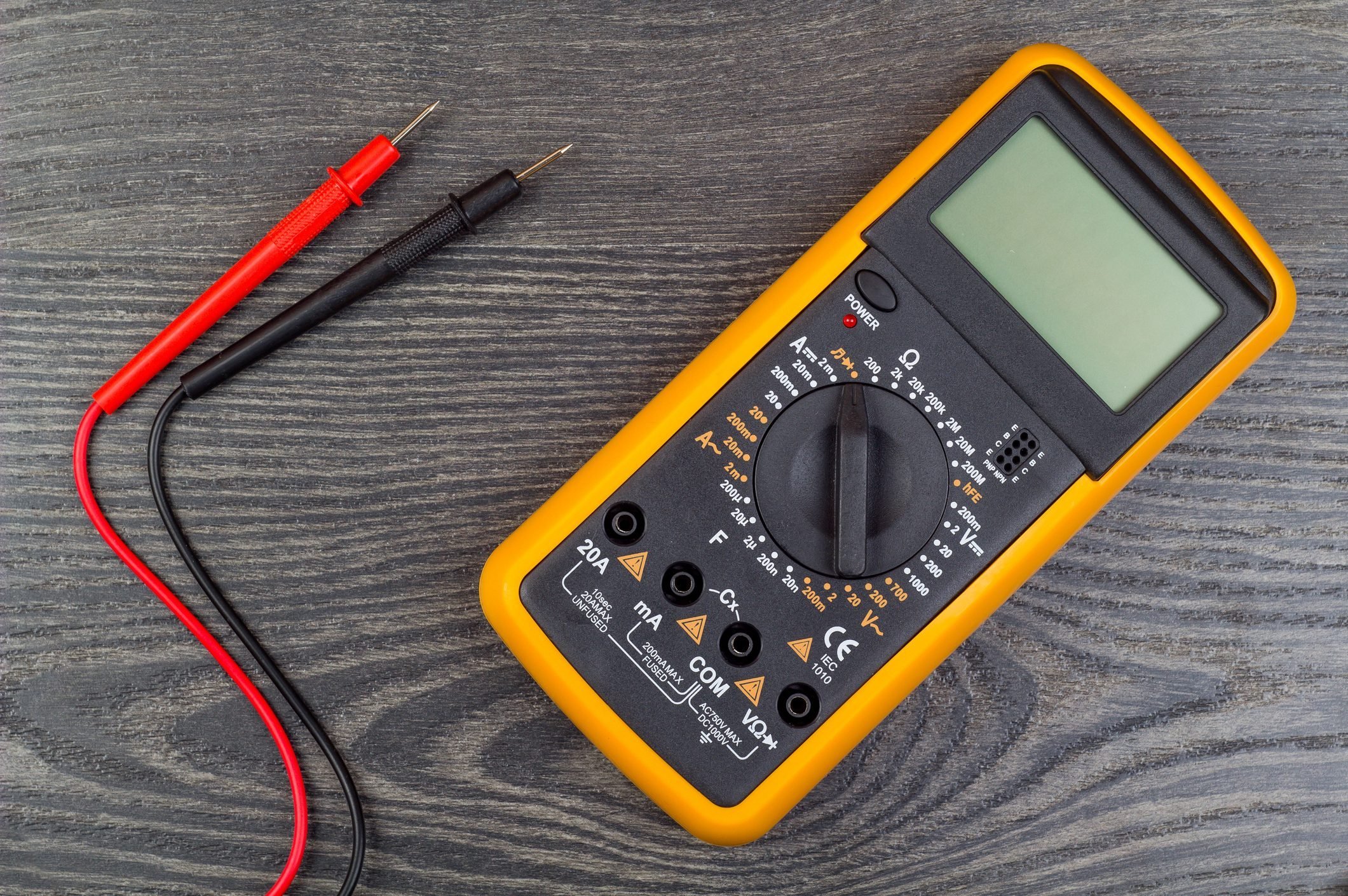 Multimeter on office