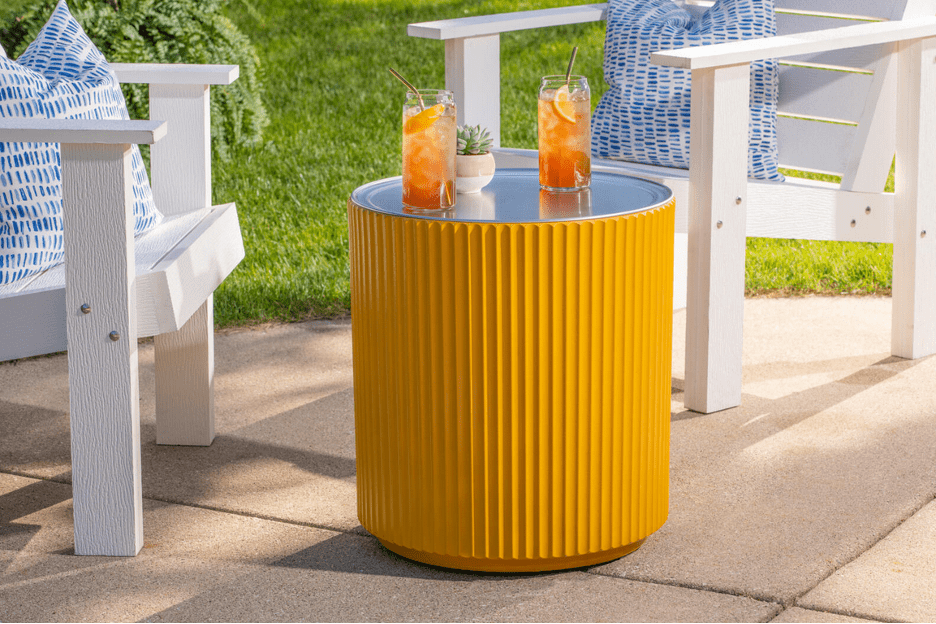 Transform an Ordinary Patio Planter into a Custom Side Table