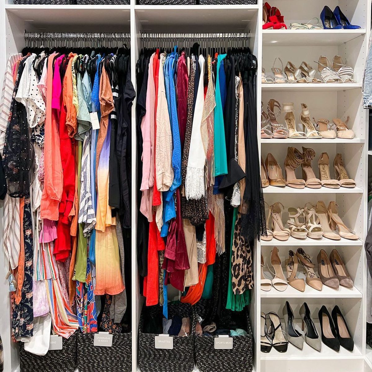 8 Best Closet Organizer Ideas Space Saving Hangers Courtesy @dprimspace Instagram