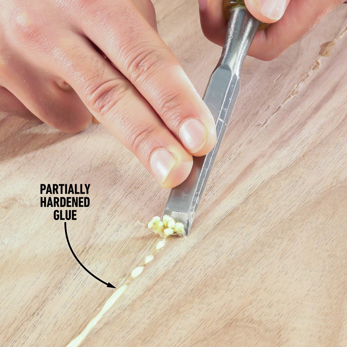 Scrape the Glue While It's Soft