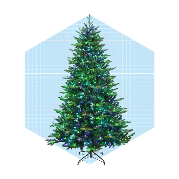 Costway Eight Foot App Controlled Pre Lit Christmas Tree Ecomm Via Amazon.com 