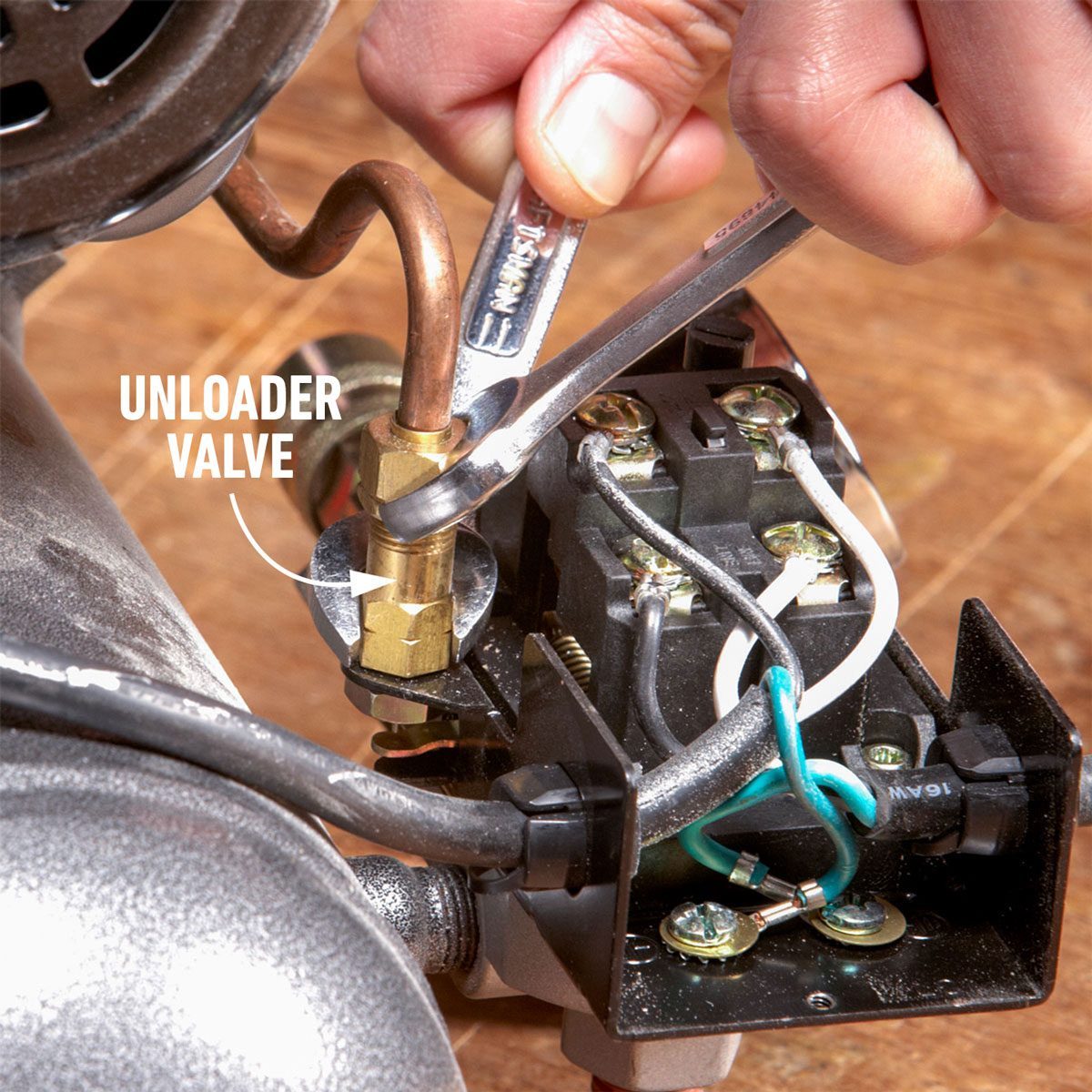 Disconnect The Unloader Valve