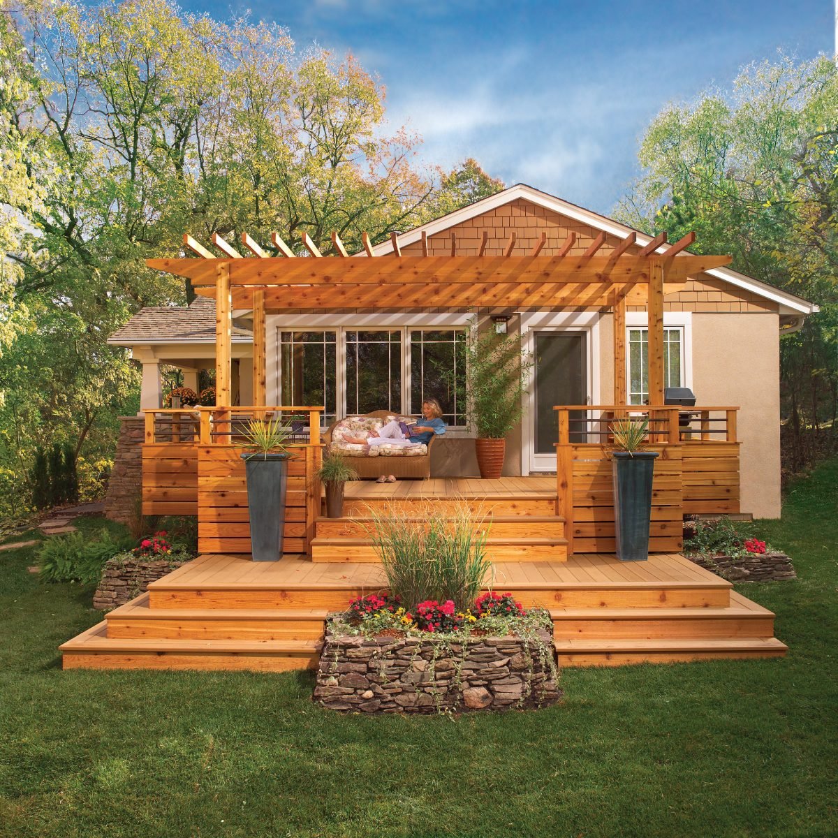 How To Build a Small Deck with Custom Features