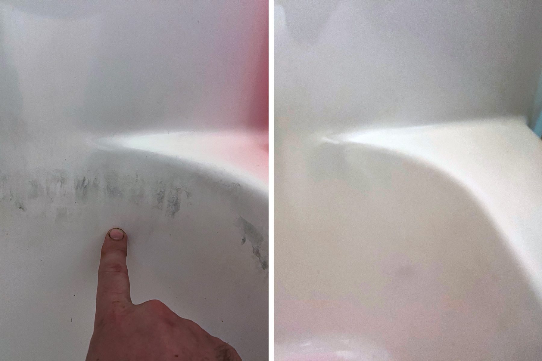 Mold And Mildew Stain Remover Before and After