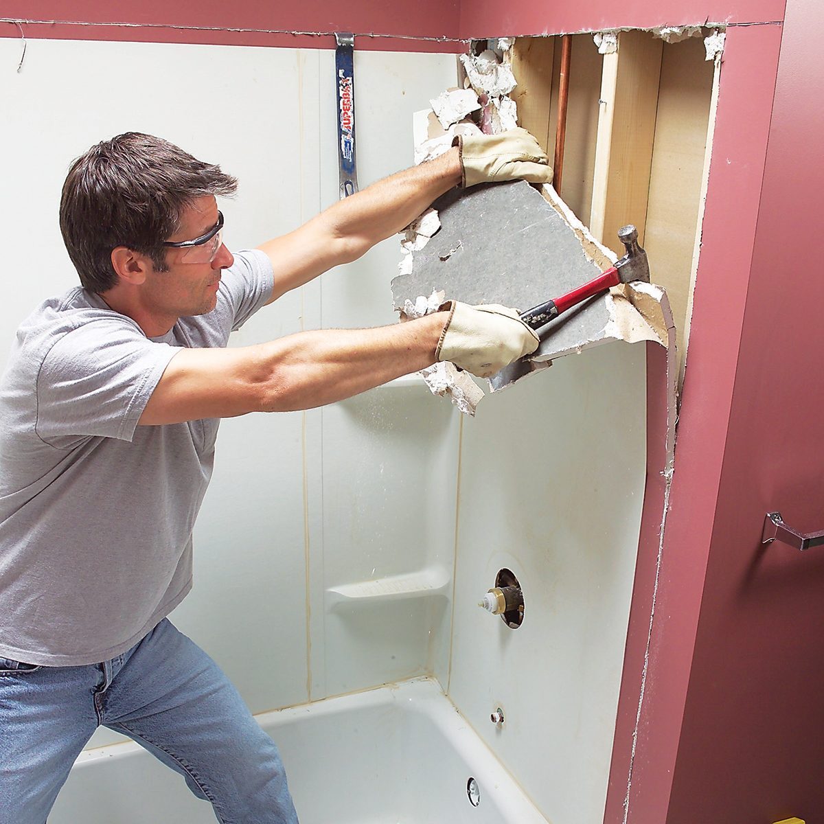 How To Install An Acrylic Bathtub And Surround Fh05oct 462 55 009