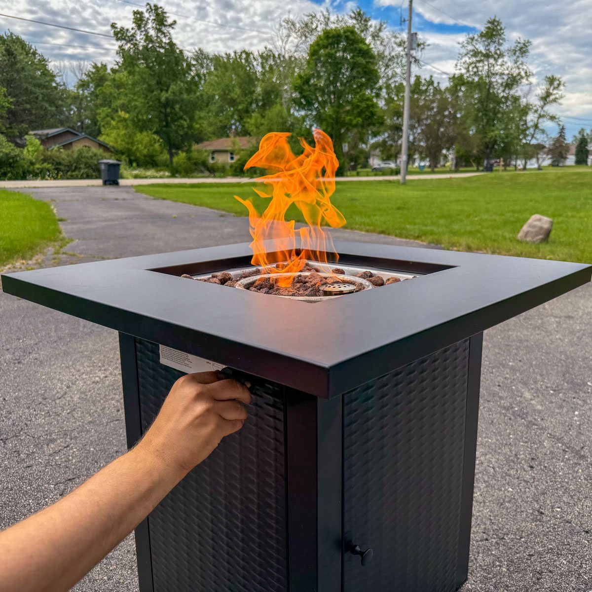 Legacy Heating Propane Fire Pit