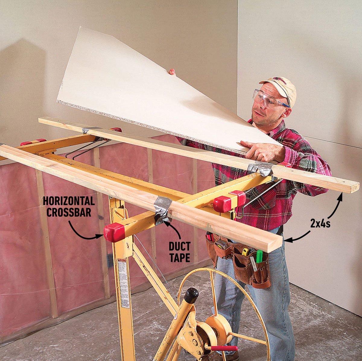 Tips For Hanging Drywall Using A Lift