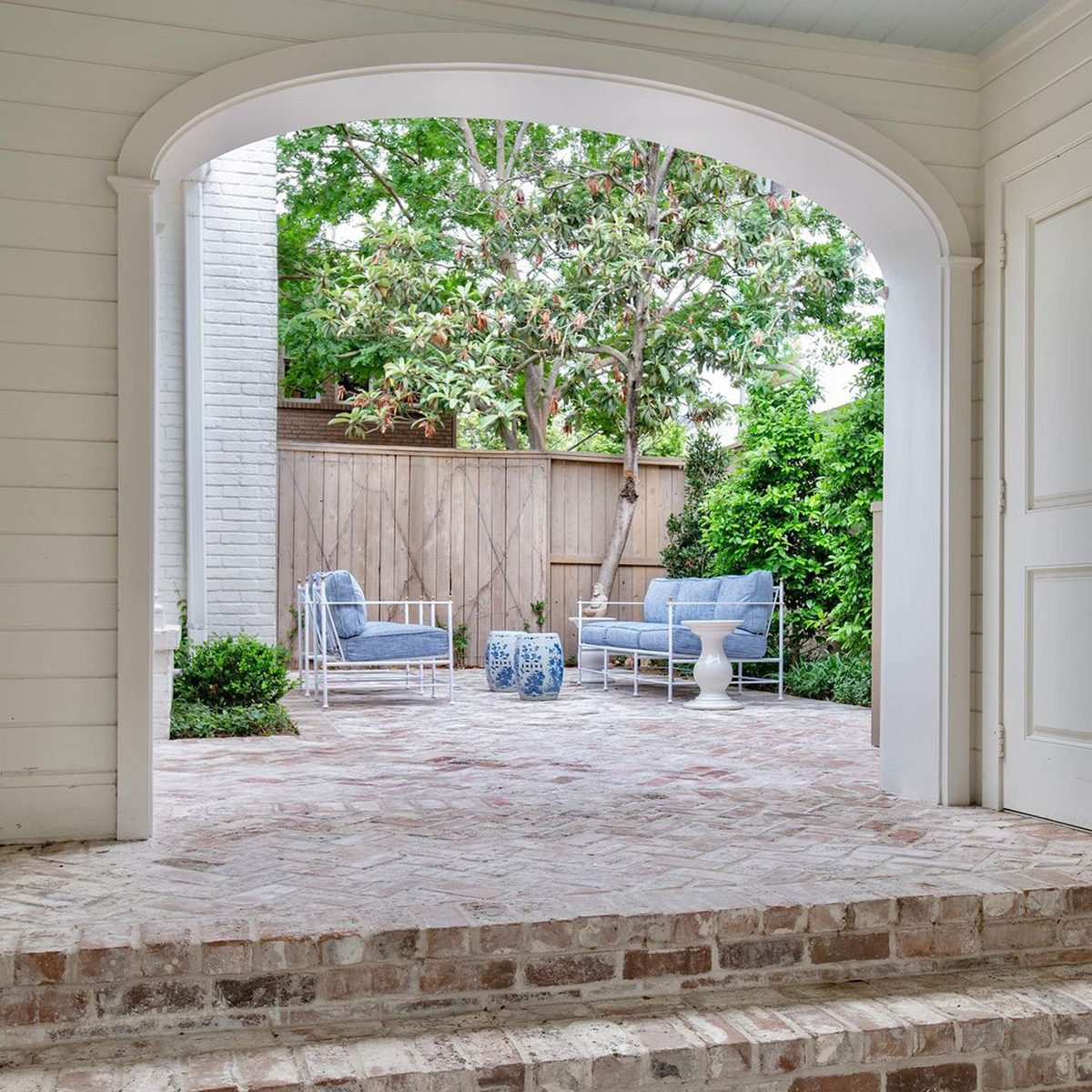 8 Best Brick Patio Ideas Reclaimed Brick Patio Courtesy Williamshousellc Instagram