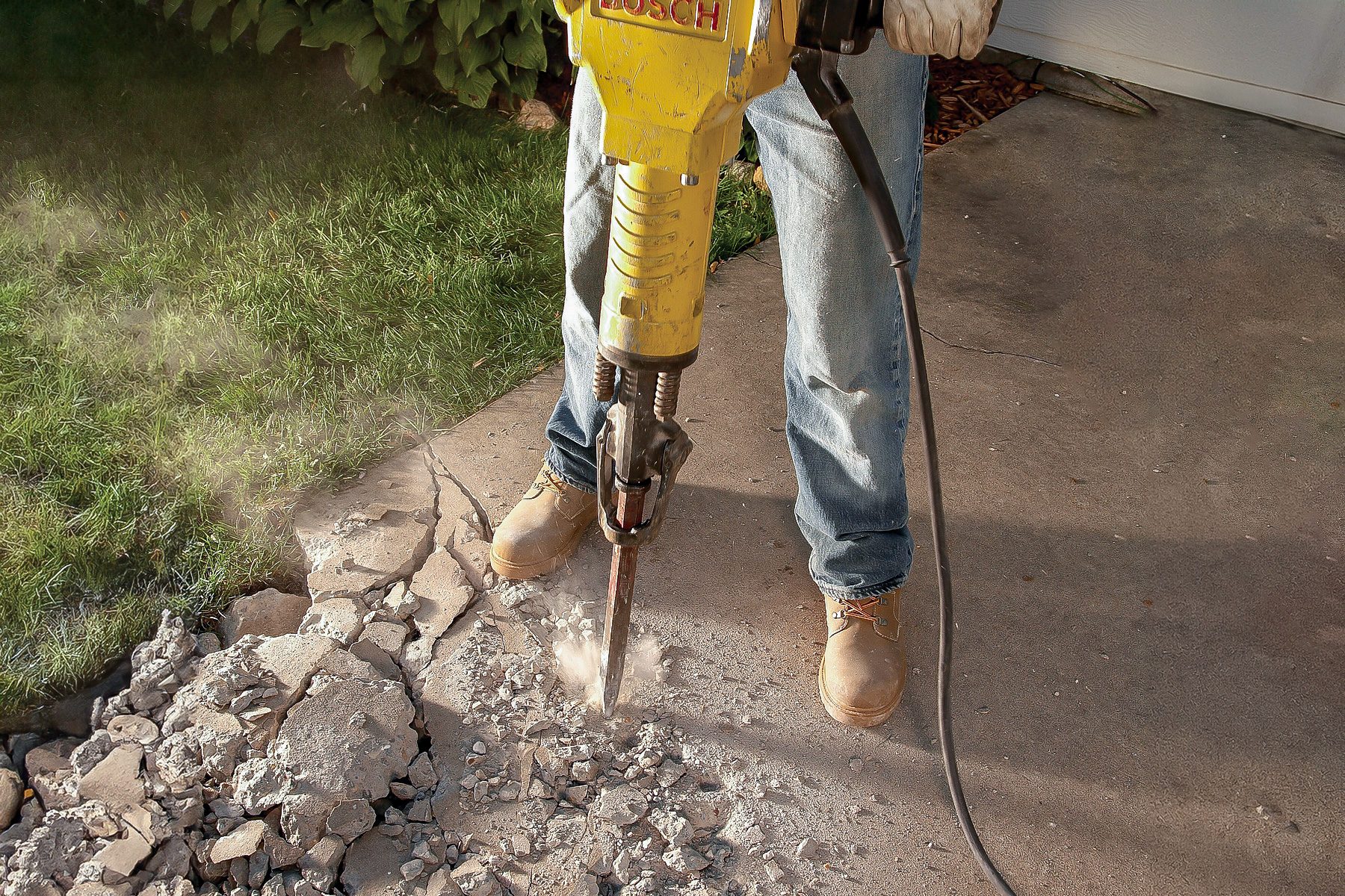 8 Tips to Make Concrete Demolition Just a Little Easier Family Handyman