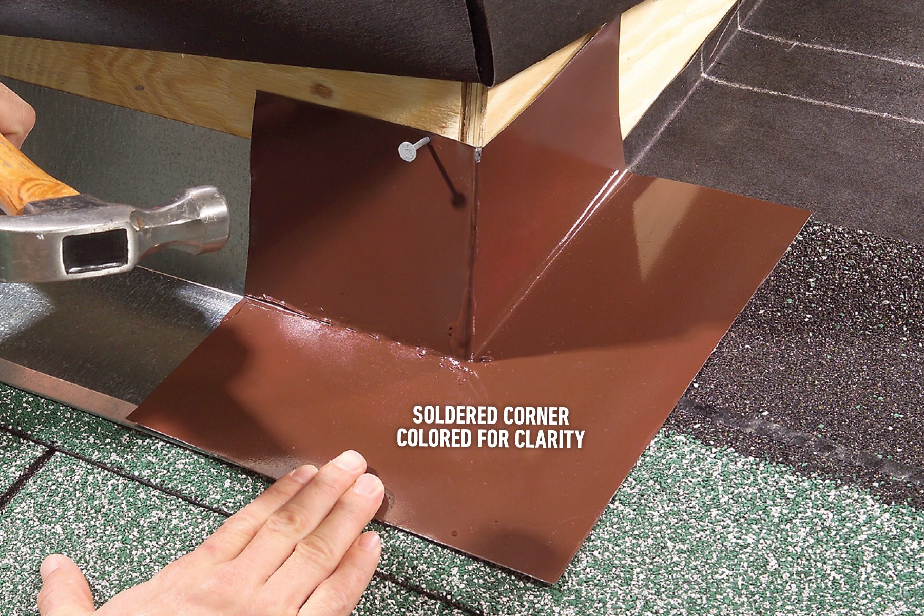 Diy Roof Flashing Techniques For Outside Corners