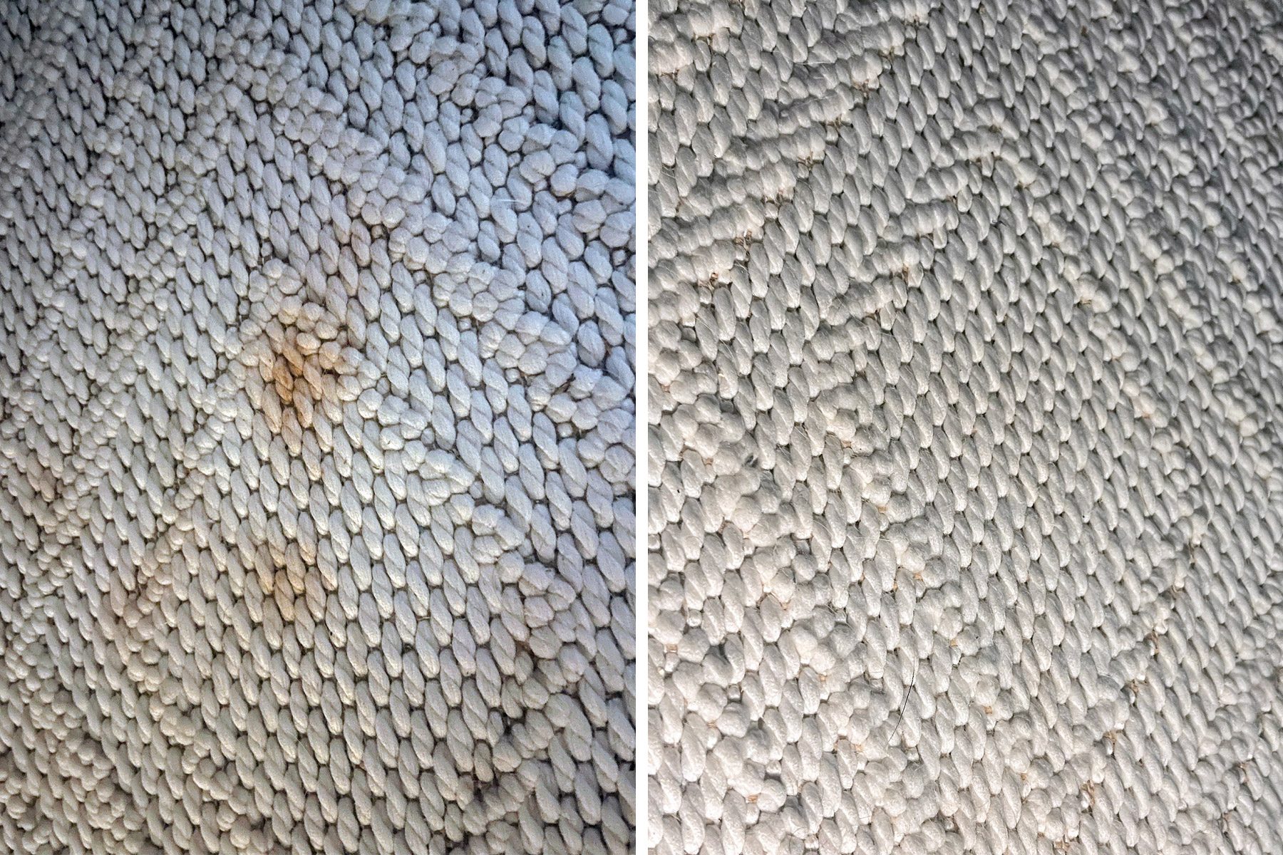 Rugs before and after