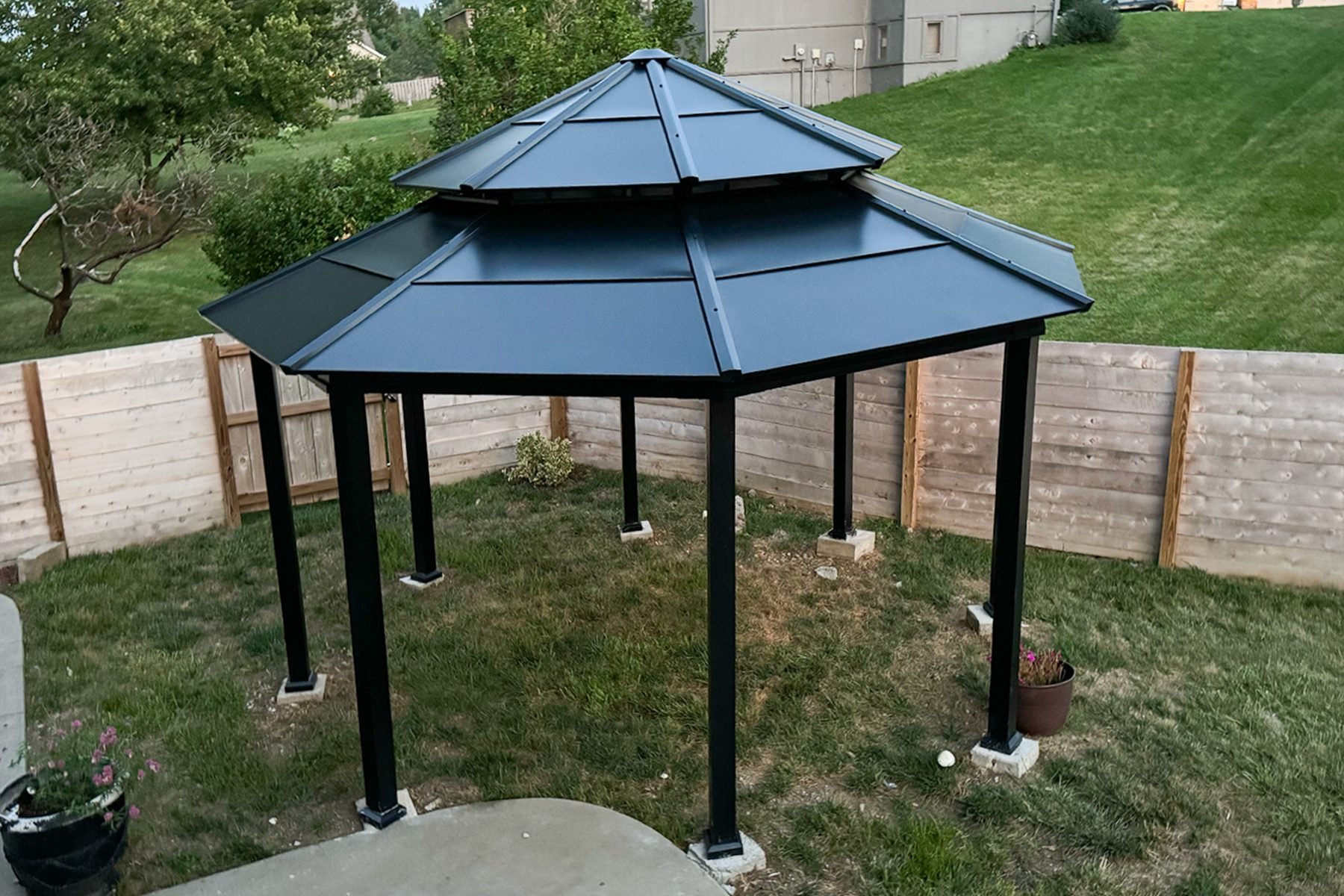 Sunjoy Gazebo Review: I Tried a 15-Foot Octagon Gazebo in My Backyard; Here’s How It Went