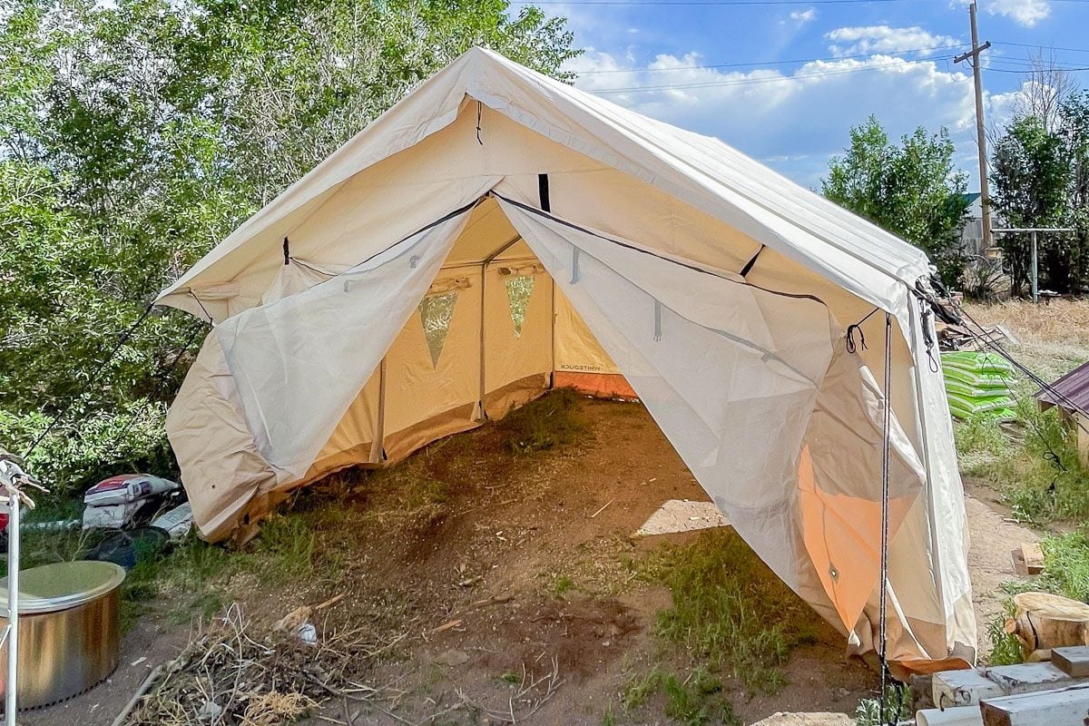 We Tried the White Duck Canvas Tent, and It’s the Perfect Summer Workshop