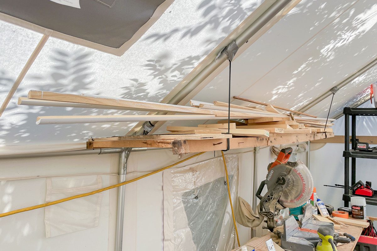 White Duck Canvas Tent Test