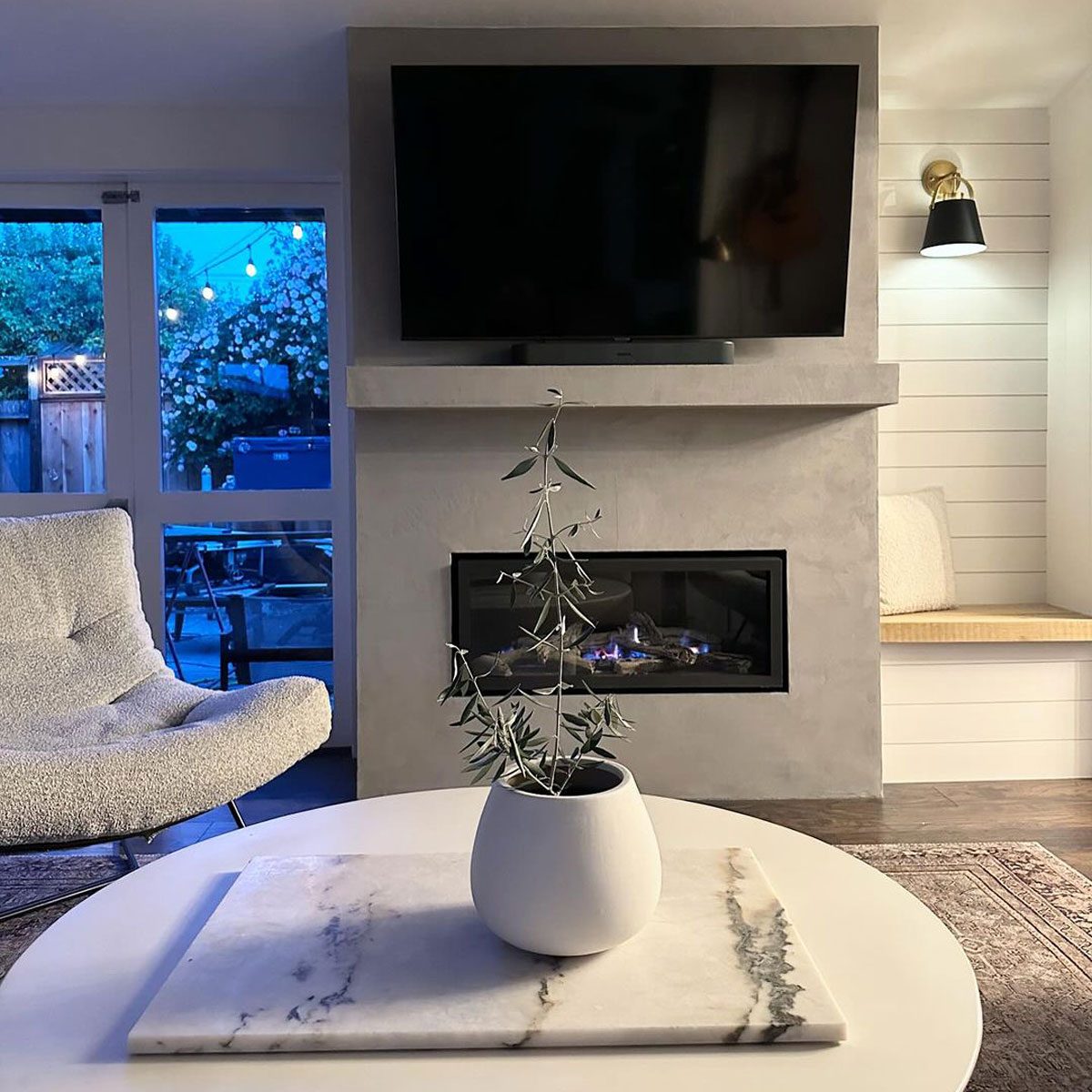 Floating Fireplace Mantel