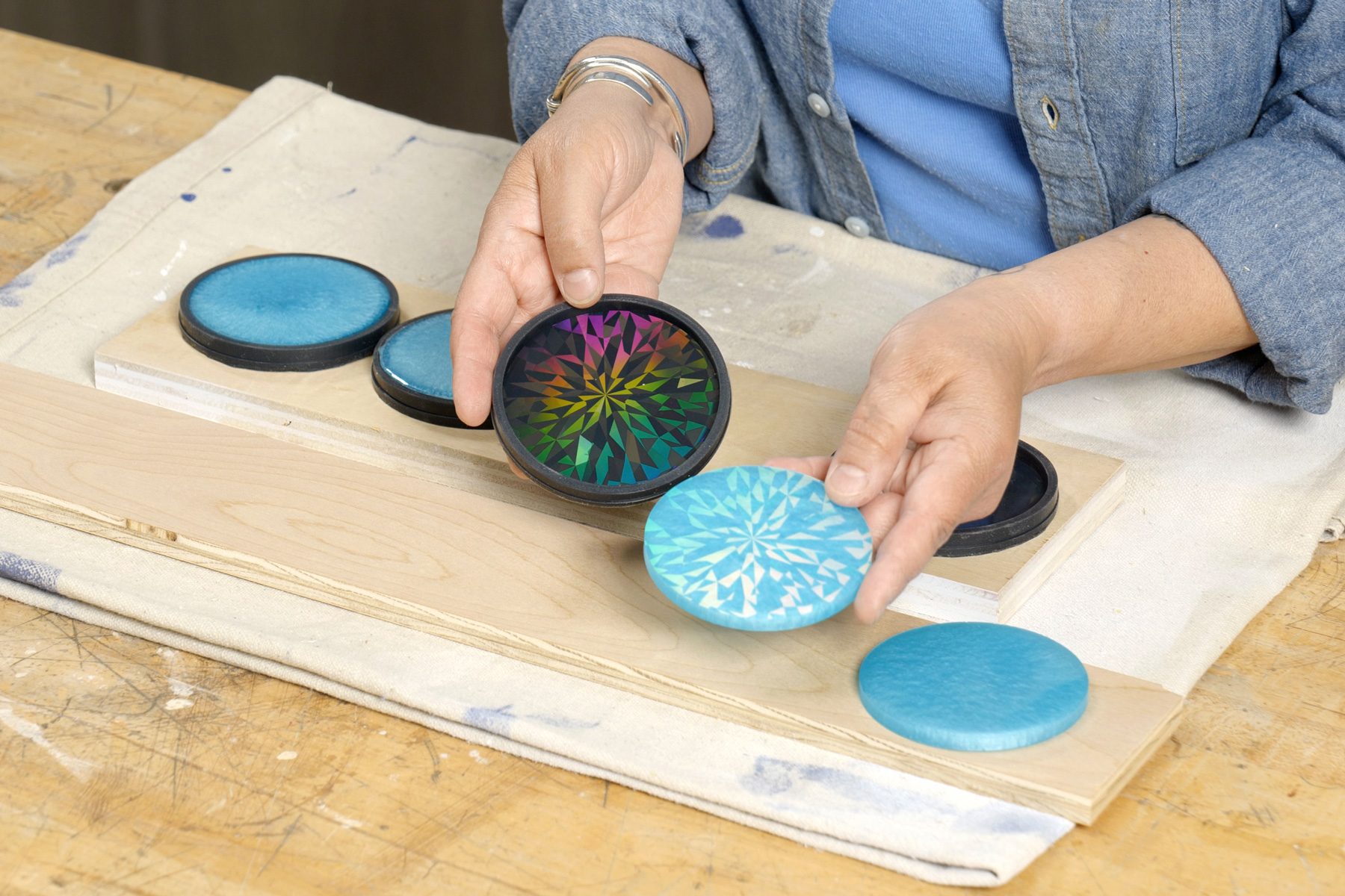 How To Make Coasters Two Ways 