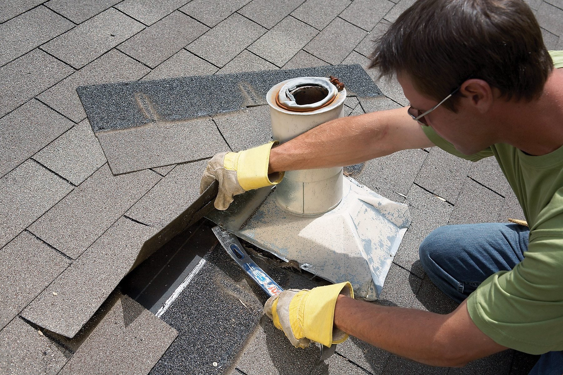 Roof Flashing: Replace Plumbing Vent Flashing (DIY) | Family Handyman