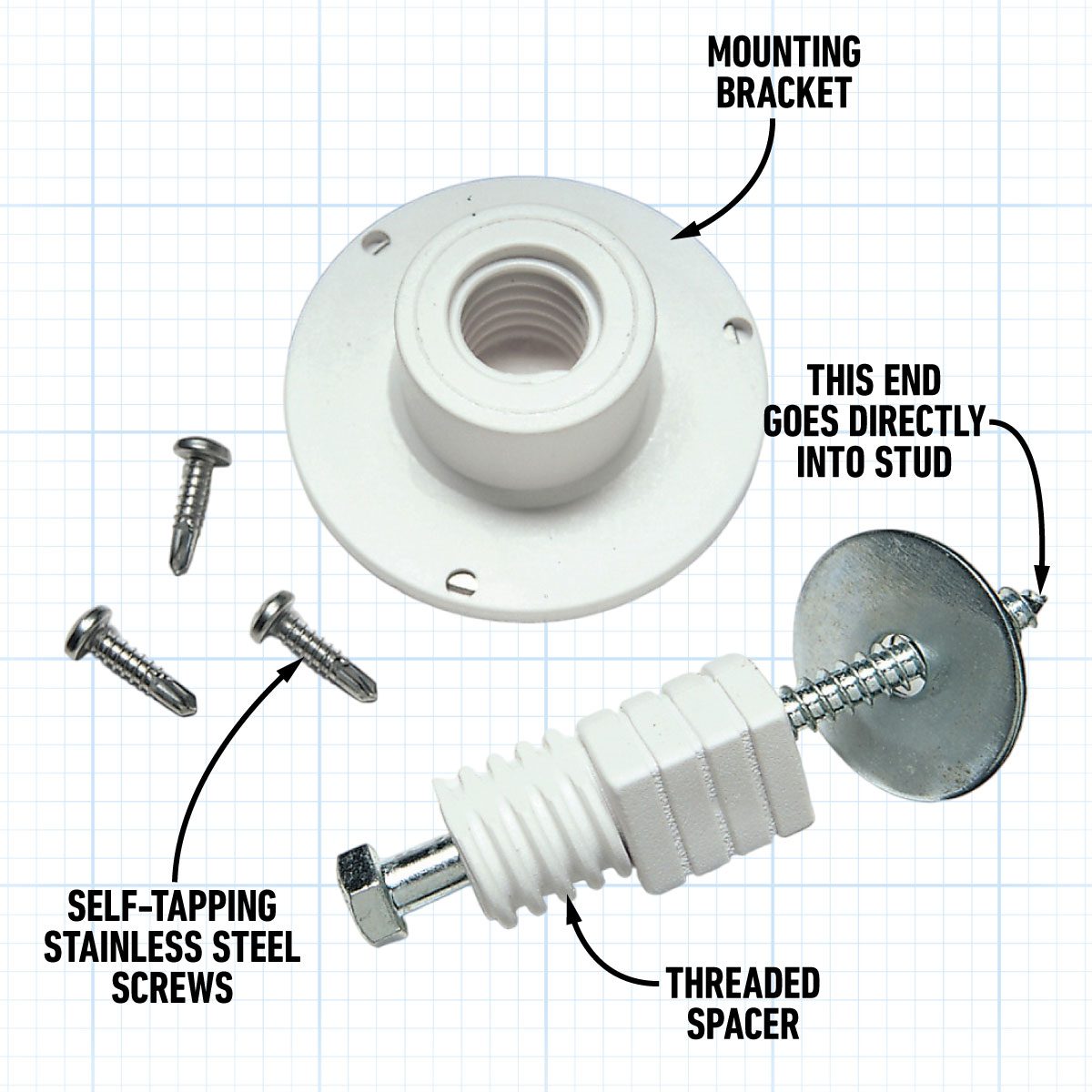 Shower Bar How To Install Bathroom Grab Bars