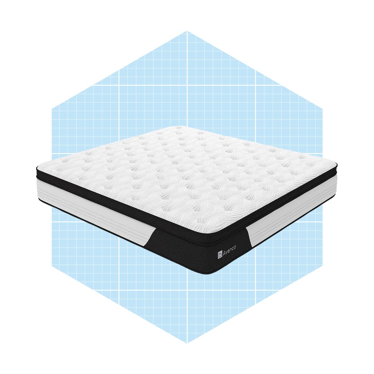 Avenco Medium Firm Hybrid Pillow Top Mattress Ecomm Via Homedepot.com