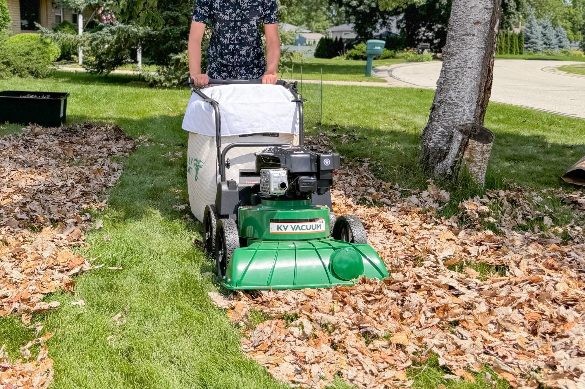 The Billy Goat Leaf Vacuum Is the GOAT of Leaf Removal