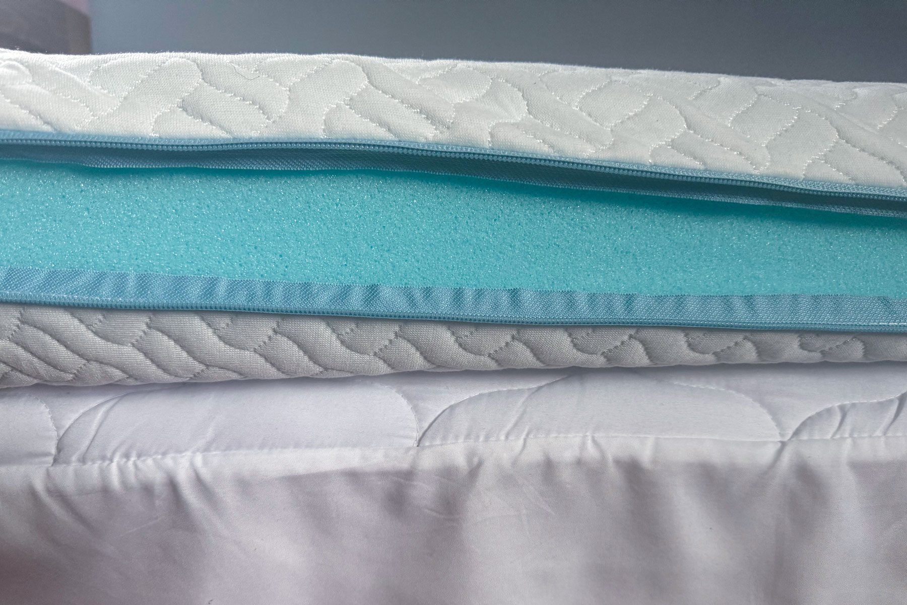 Dreamsmith Memory Foam Mattress Topper layers