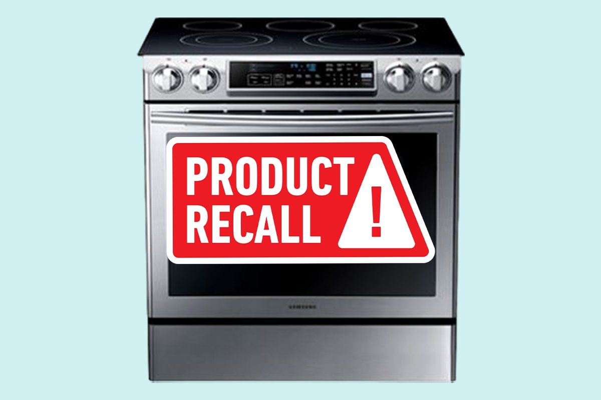 Samsung Recalls Slide-In Electric Ranges Due to Fire Hazard