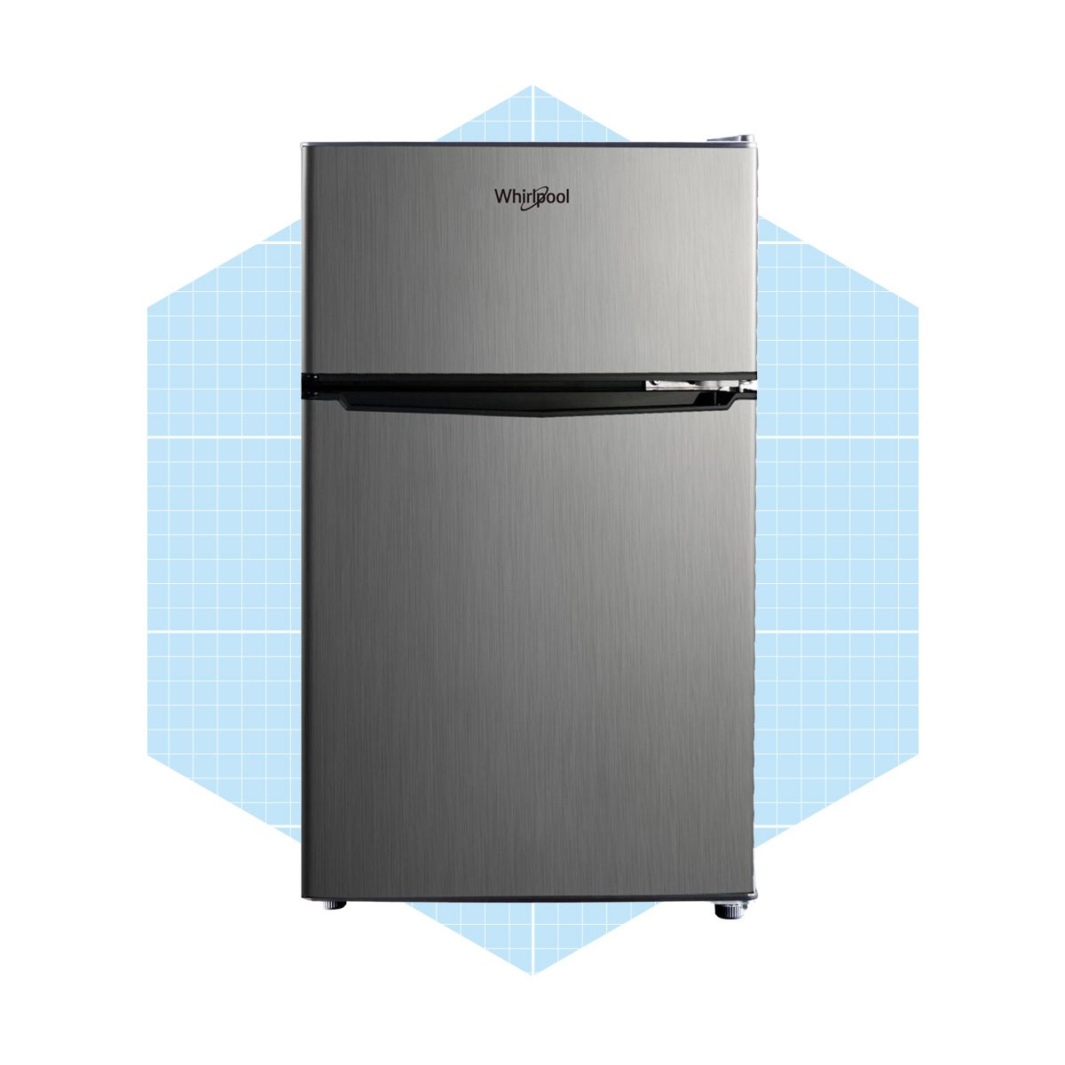 Whirlpool Compact Mini Fridge With Dual Door True Freezer