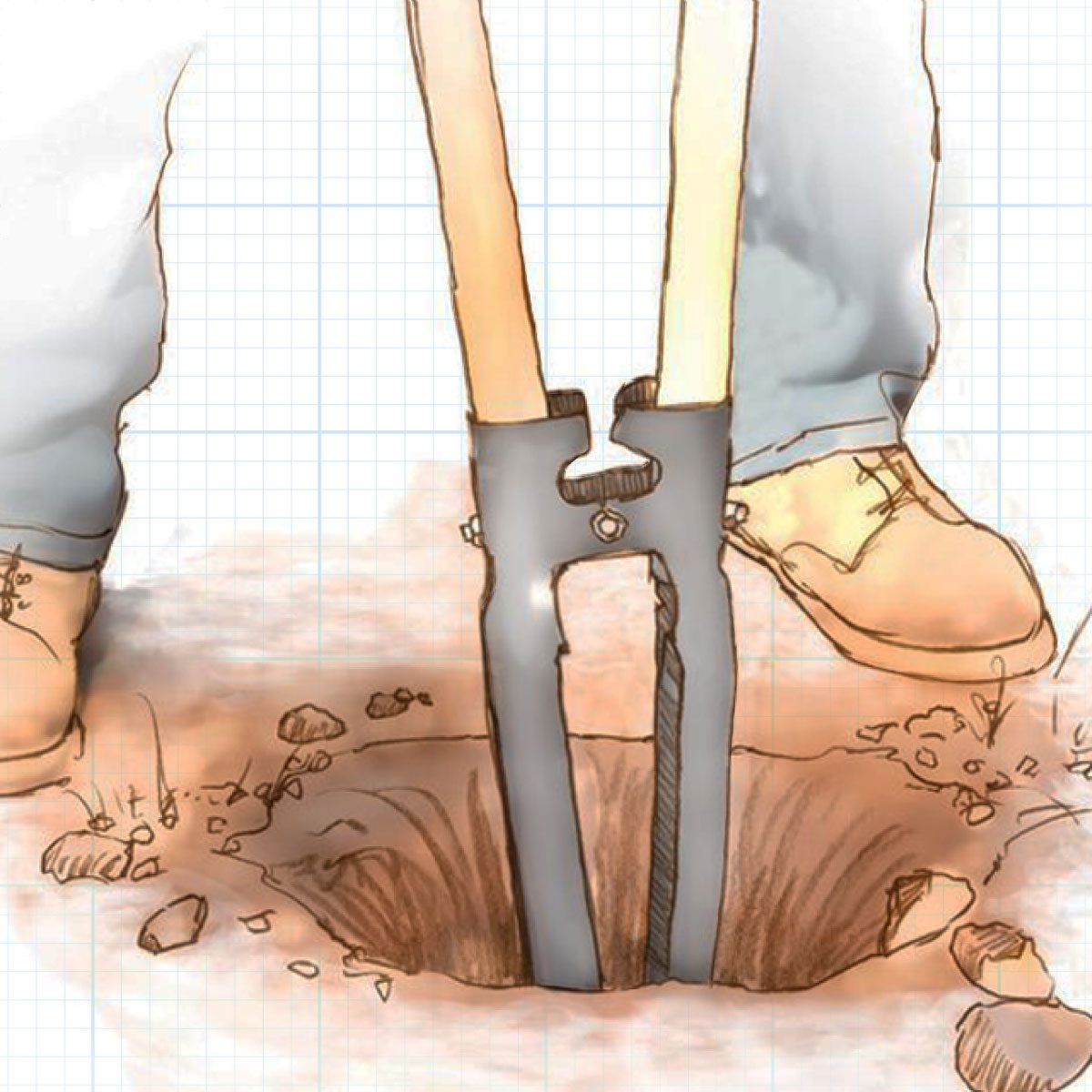 How To Dig A Fence Post Hole The Right Way Use Your Post Hole Digger